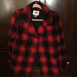 Buffalo Check Peacoat